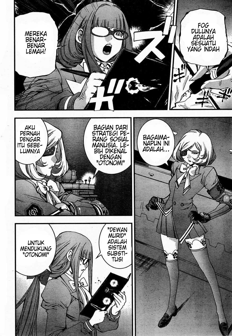 Aoki Hagane No Arpeggio chapter 48 halaman 10