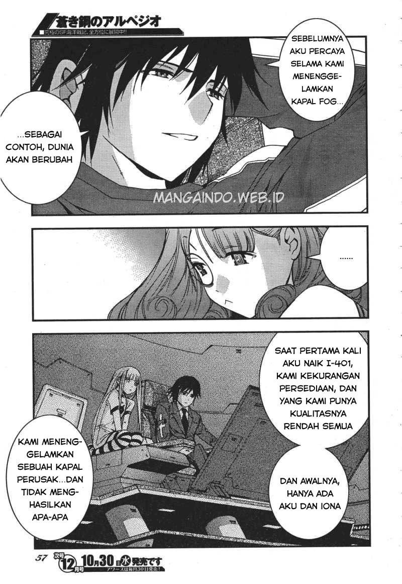 Aoki Hagane No Arpeggio Bab 49 halaman 6