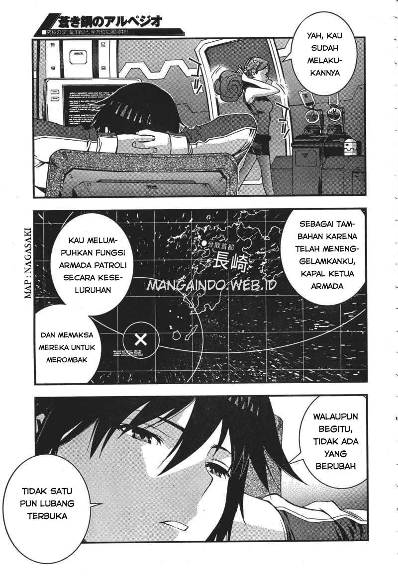 Aoki Hagane No Arpeggio Bab 49 halaman 8