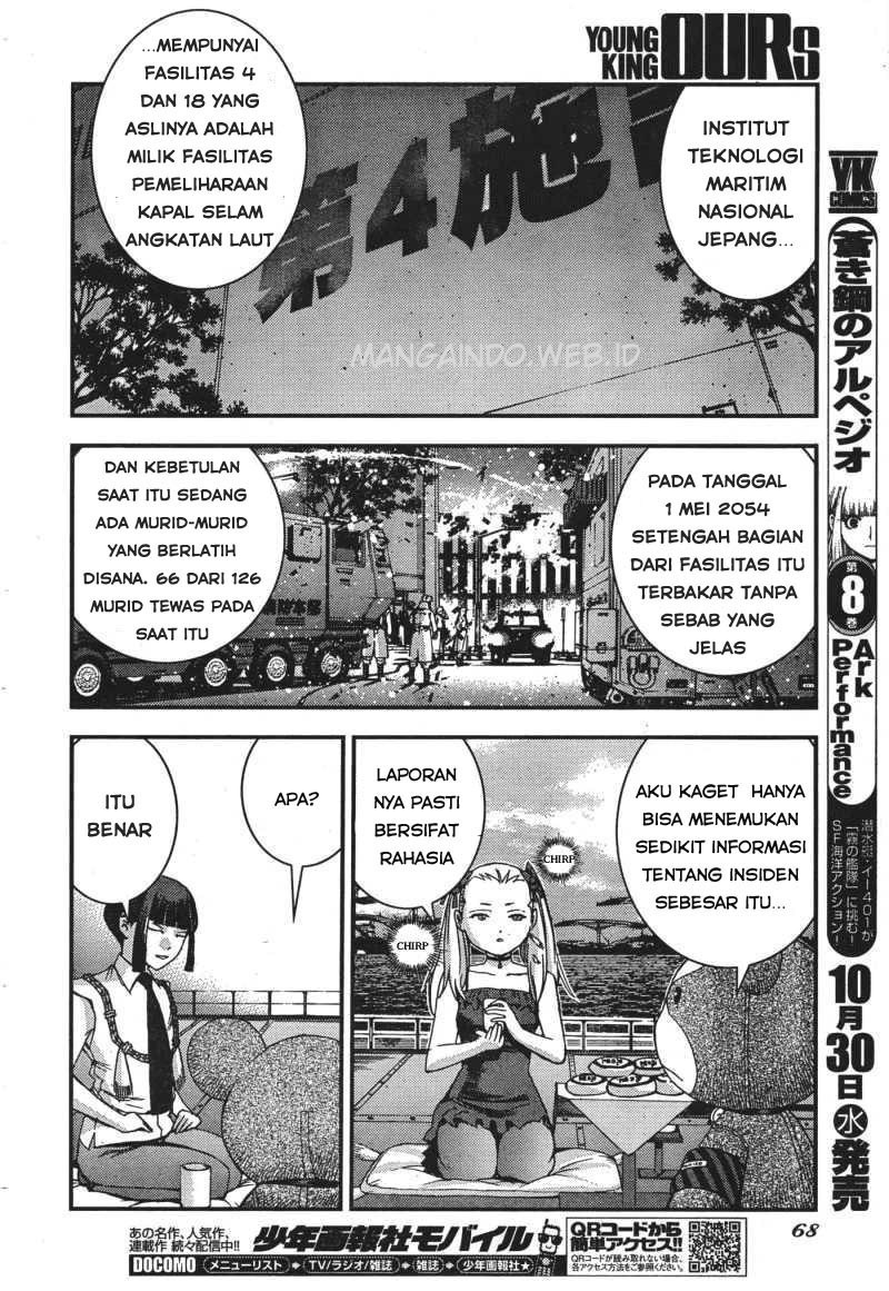 Aoki Hagane No Arpeggio Bab 49 halaman 17