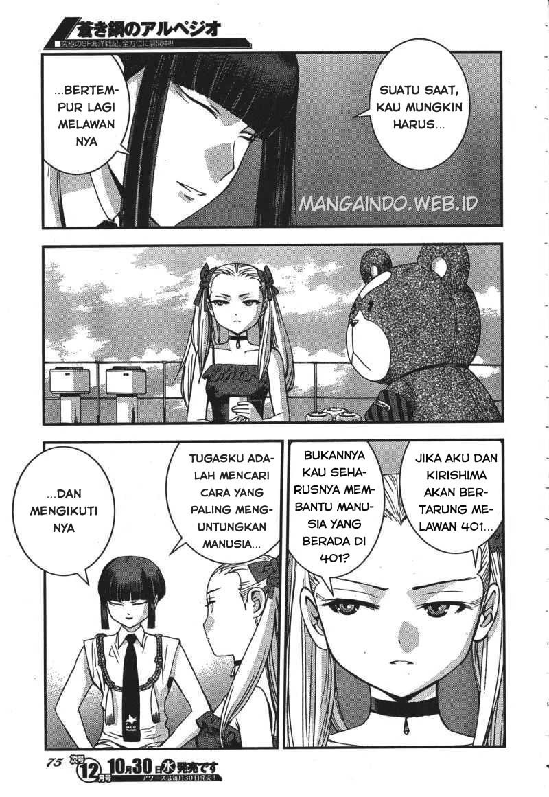 Aoki Hagane No Arpeggio Bab 49 halaman 24