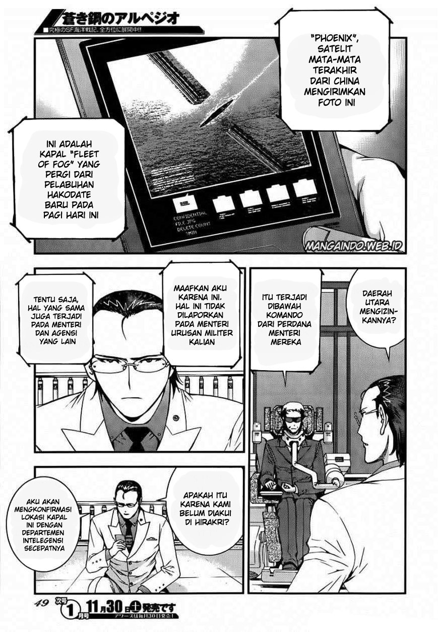 Aoki Hagane No Arpeggio Bab 50 halaman 5