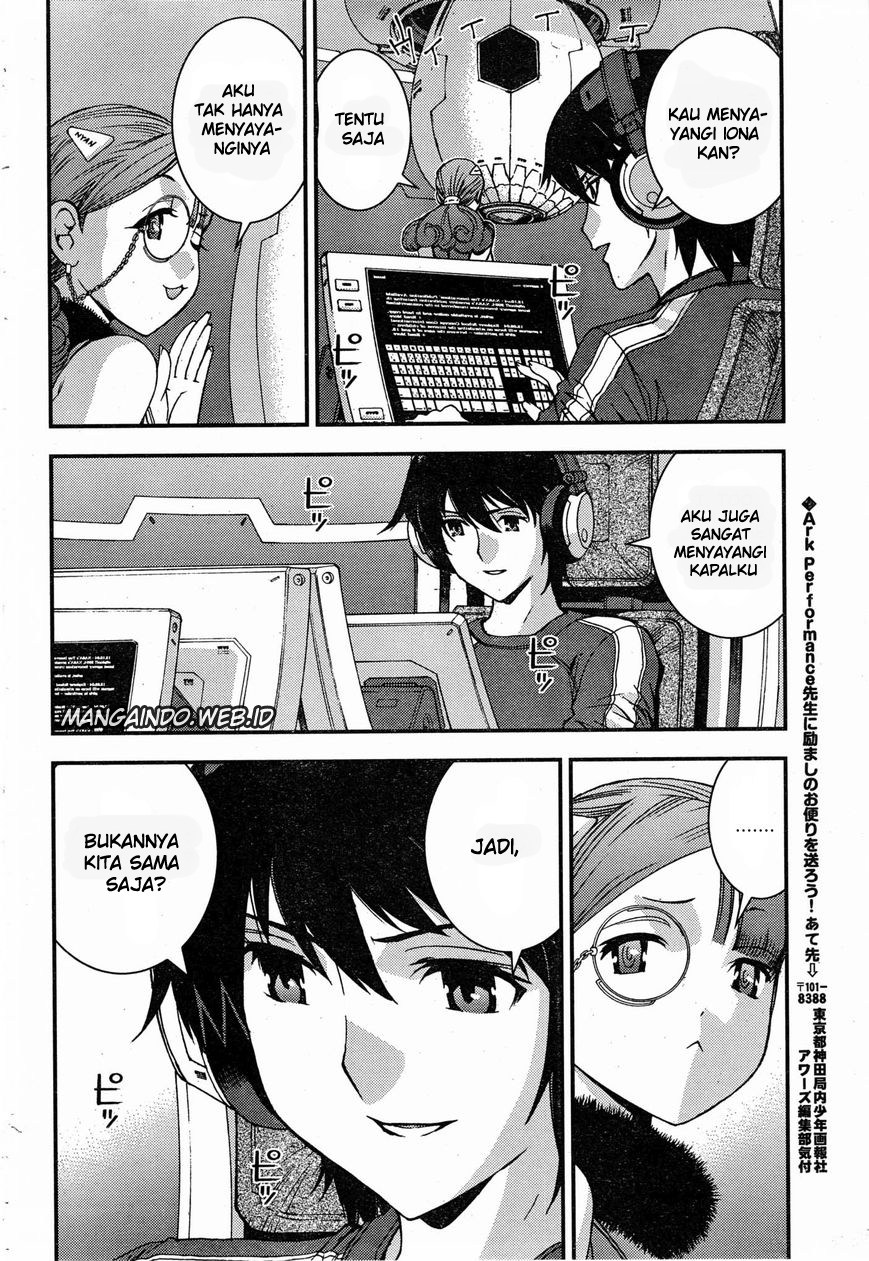 Aoki Hagane No Arpeggio Bab 51 halaman 28