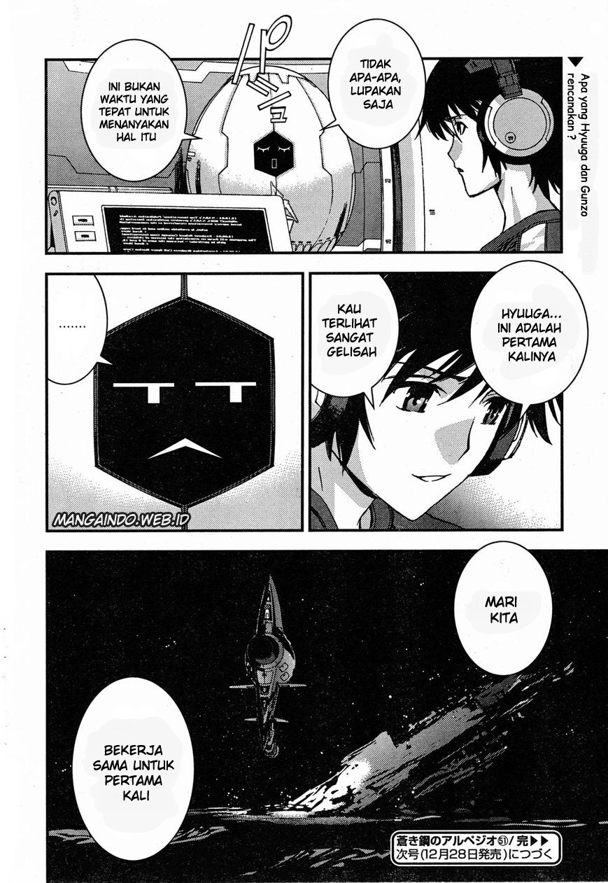 Aoki Hagane No Arpeggio Bab 51 halaman 30