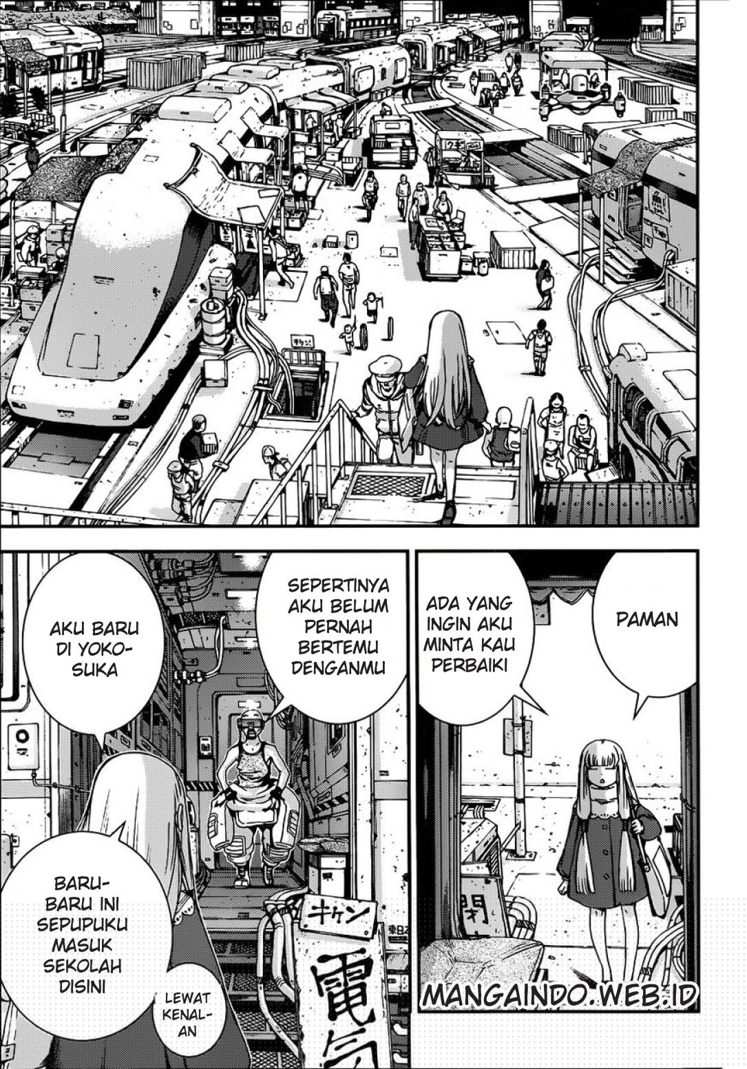 Aoki Hagane No Arpeggio Bab 52 halaman 5