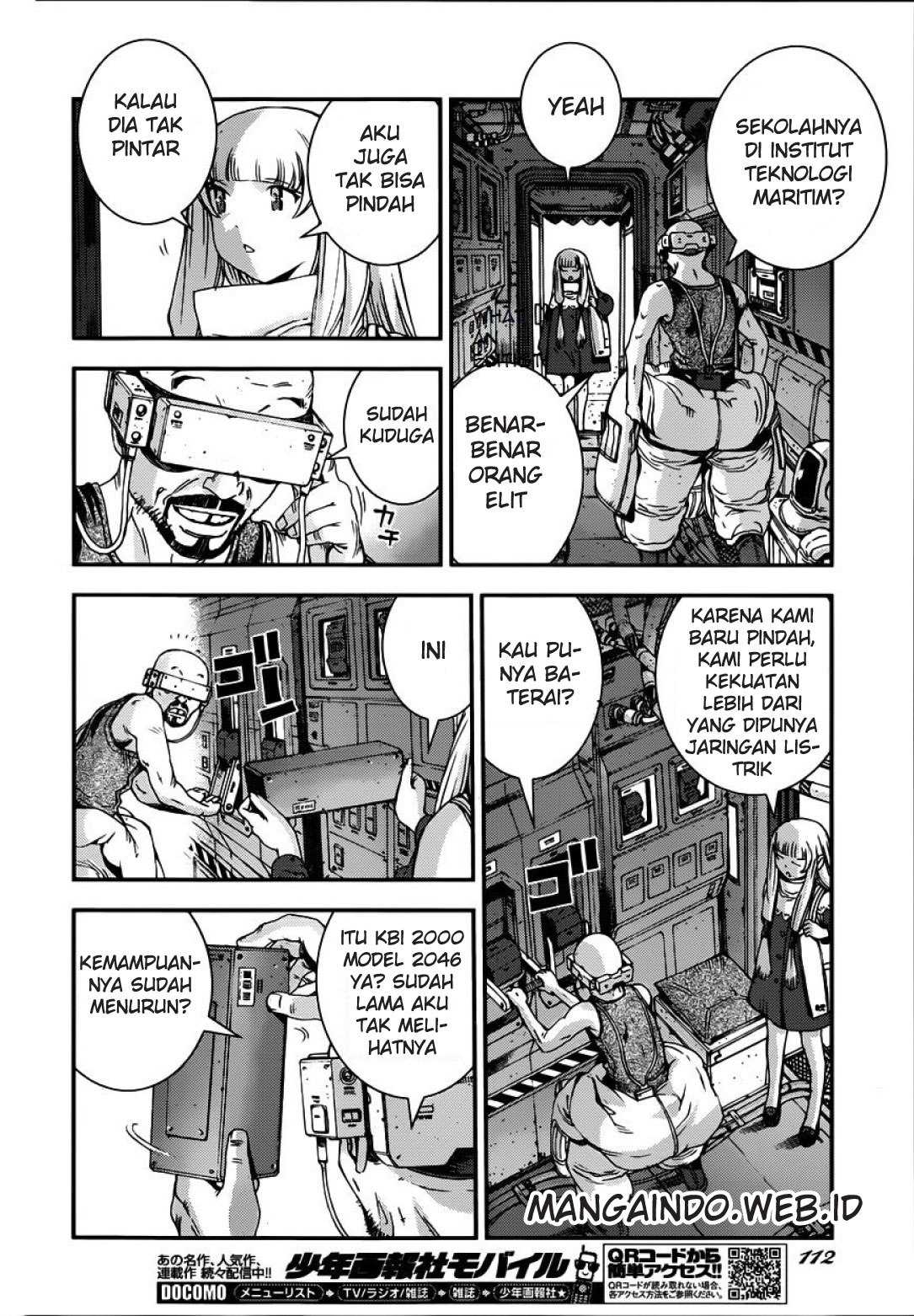 Aoki Hagane No Arpeggio Bab 52 halaman 6