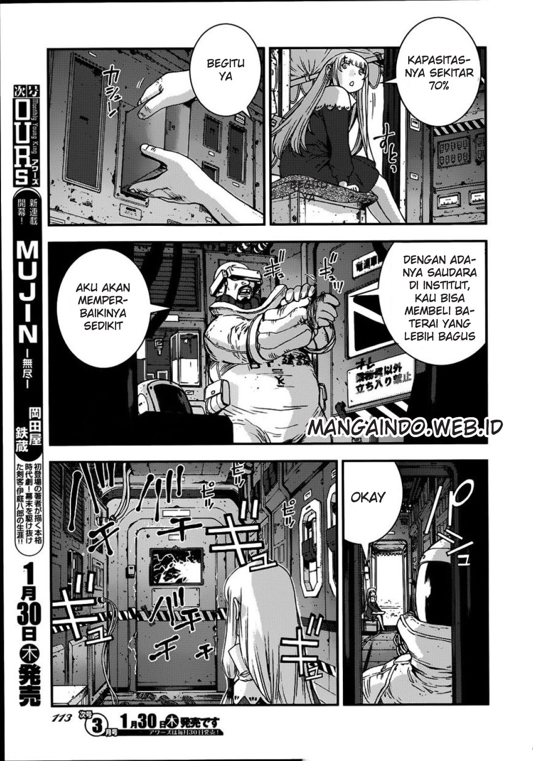 Aoki Hagane No Arpeggio Bab 52 halaman 7