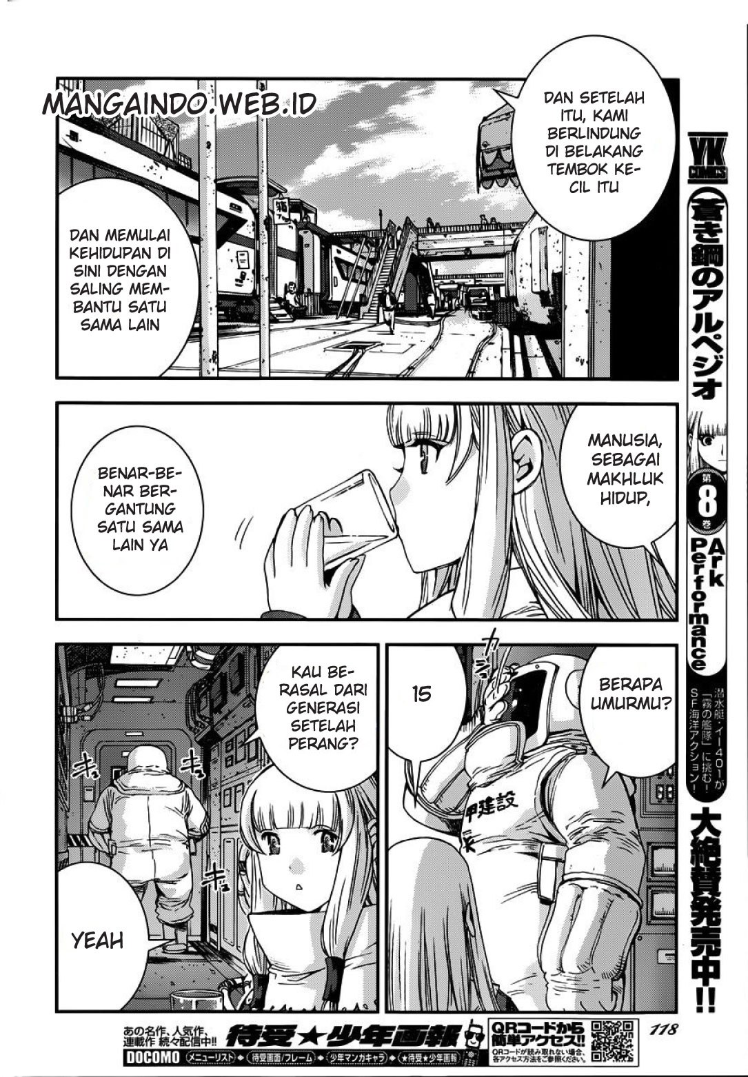 Aoki Hagane No Arpeggio Bab 52 halaman 12