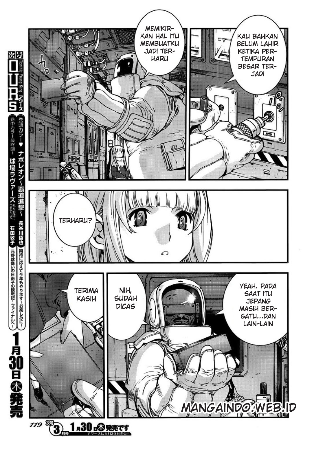 Aoki Hagane No Arpeggio Bab 52 halaman 13