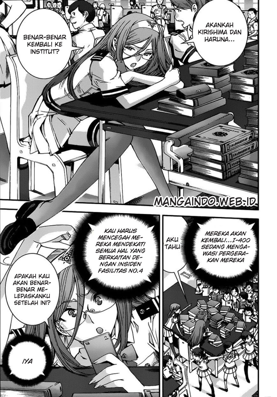 Aoki Hagane No Arpeggio Bab 52 halaman 23
