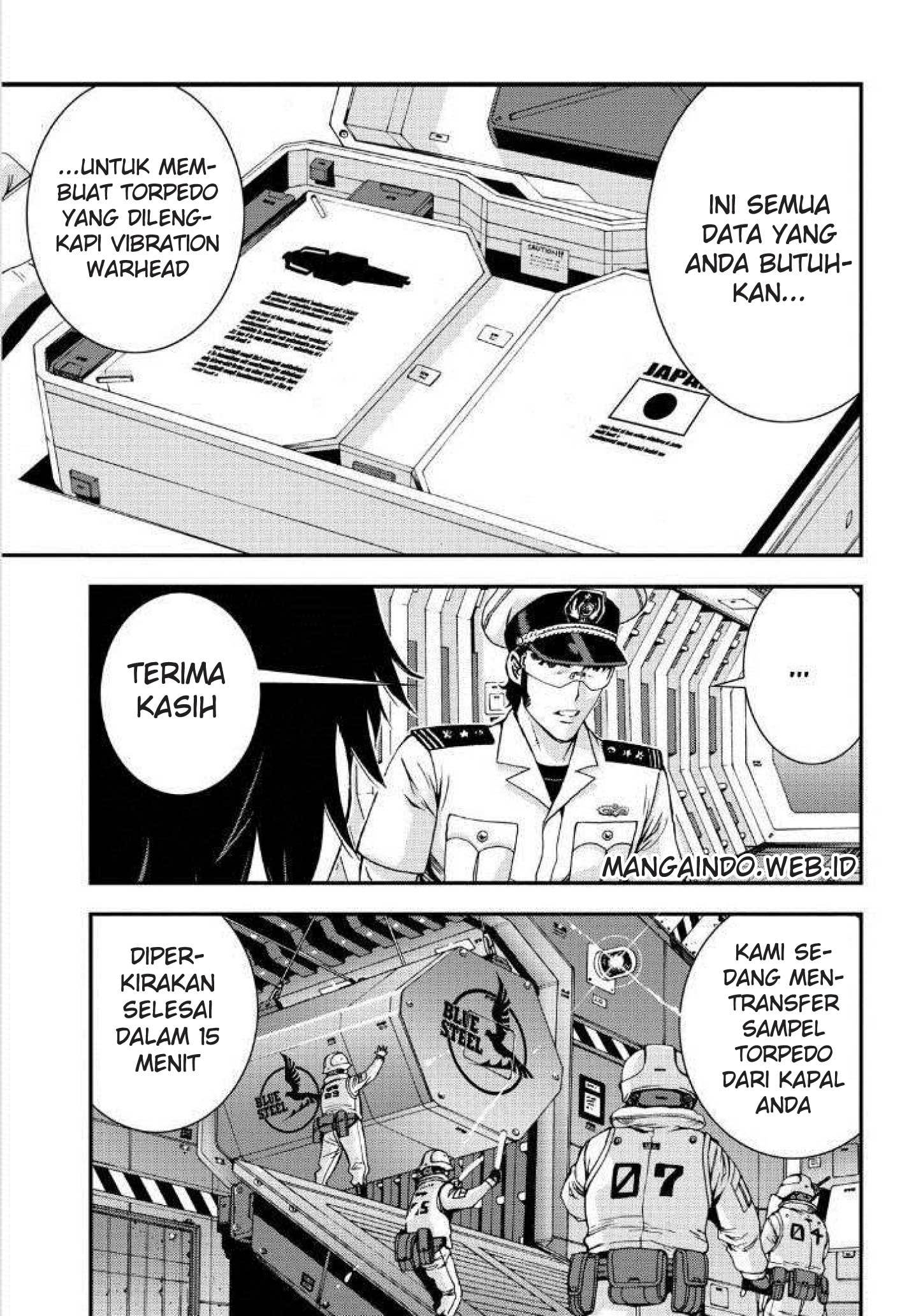 Aoki Hagane No Arpeggio chapter 56 halaman 2