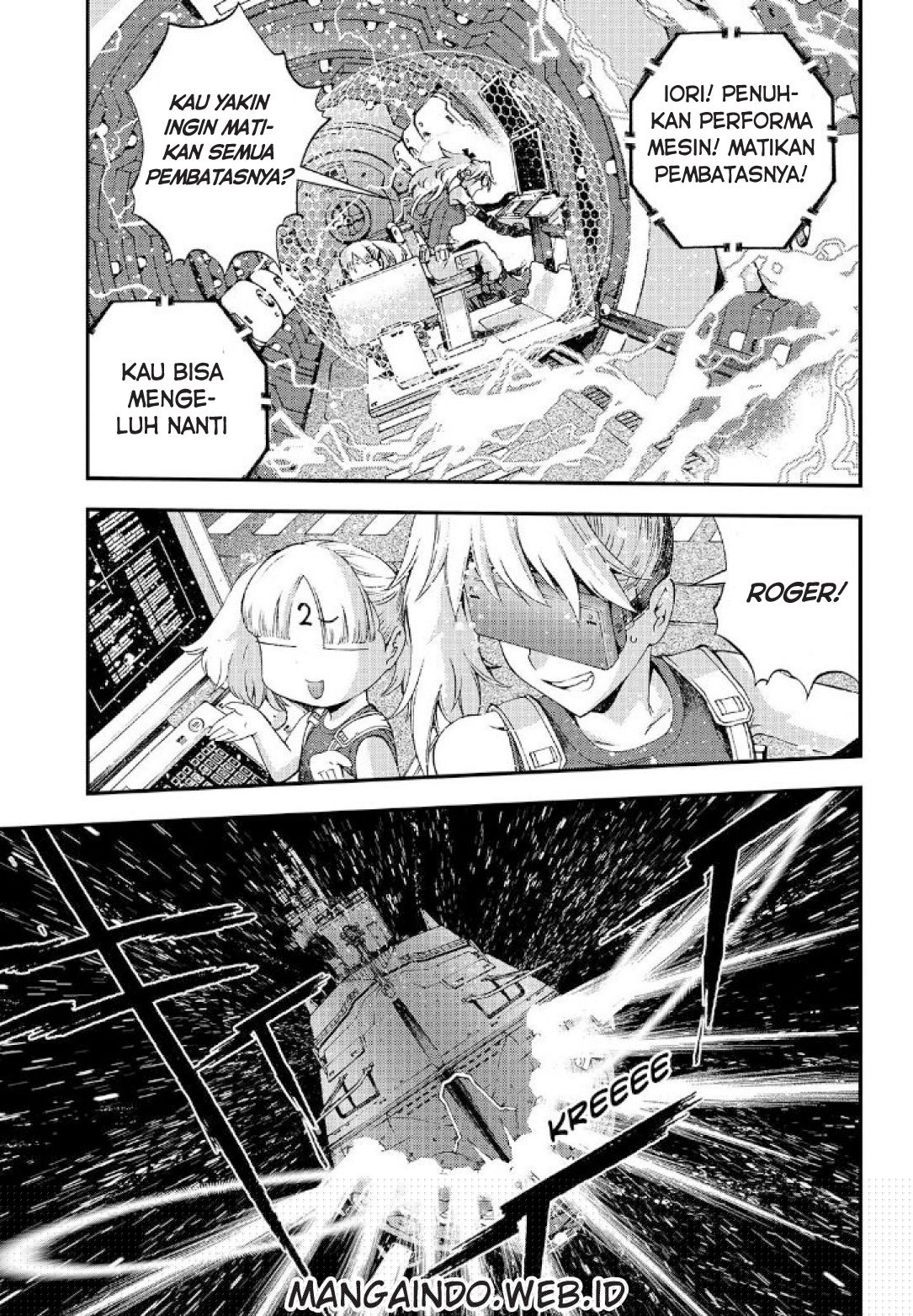 Aoki Hagane No Arpeggio Bab 60 halaman 16