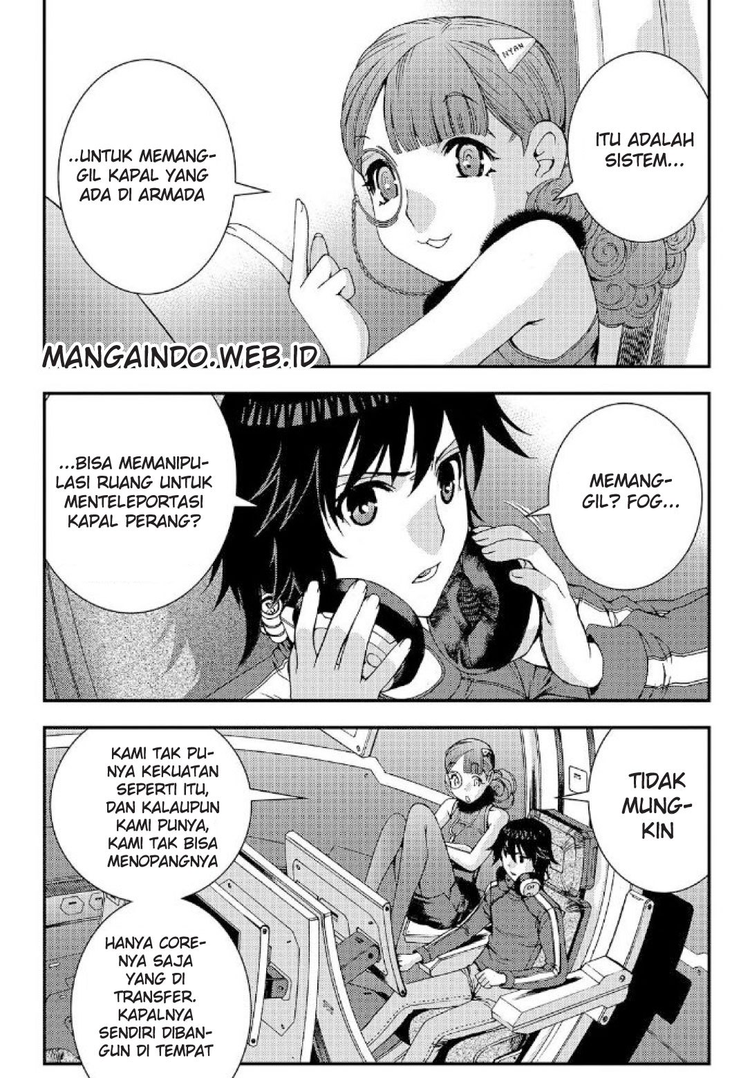 Aoki Hagane No Arpeggio Bab 60 halaman 19
