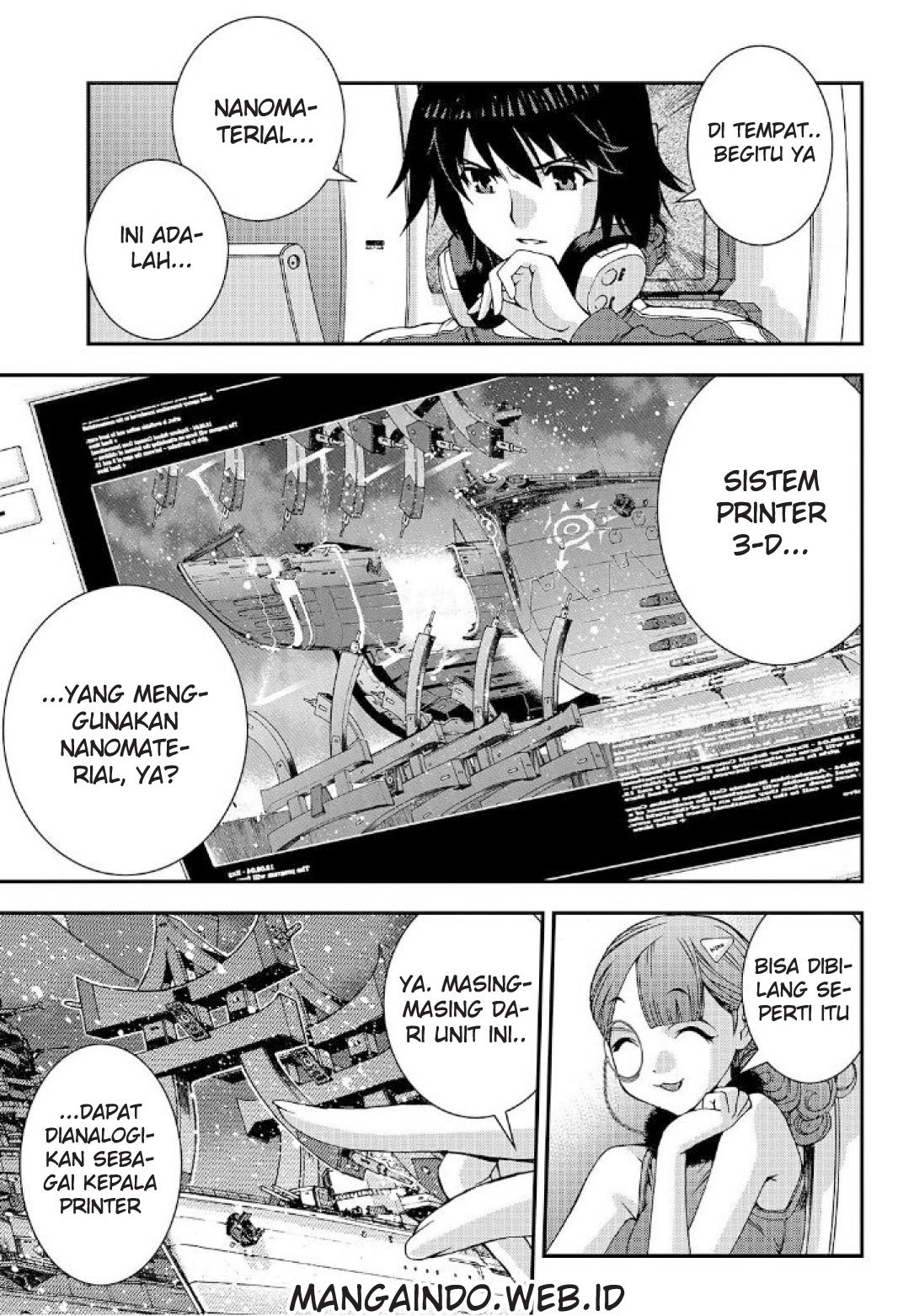 Aoki Hagane No Arpeggio Bab 60 halaman 20