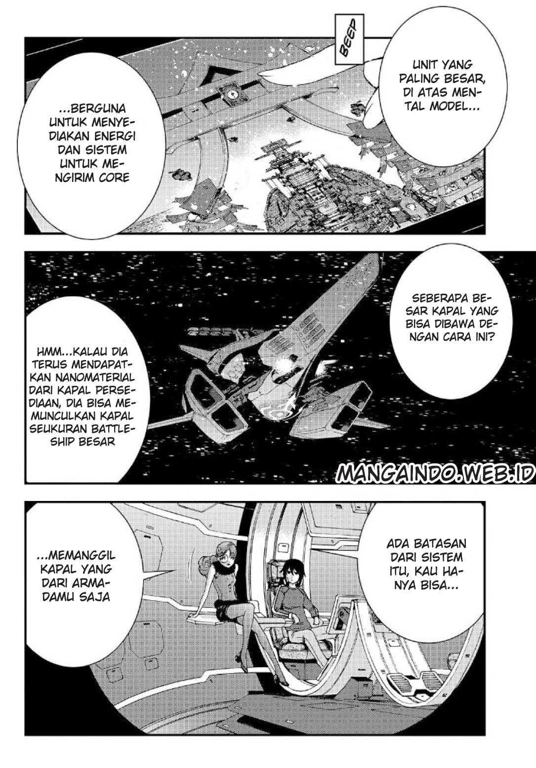 Aoki Hagane No Arpeggio Bab 60 halaman 21