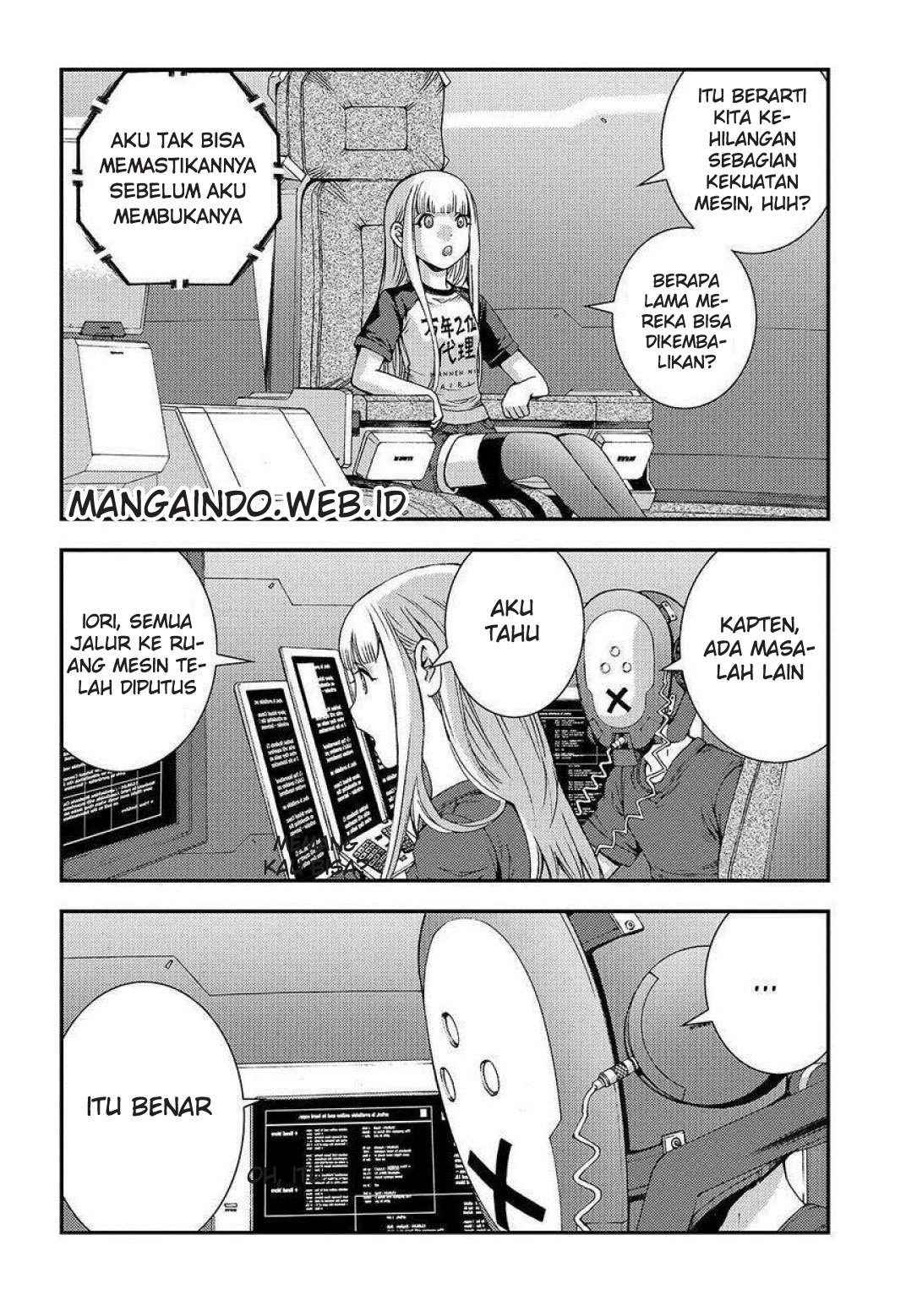 Aoki Hagane No Arpeggio Bab 61 halaman 8