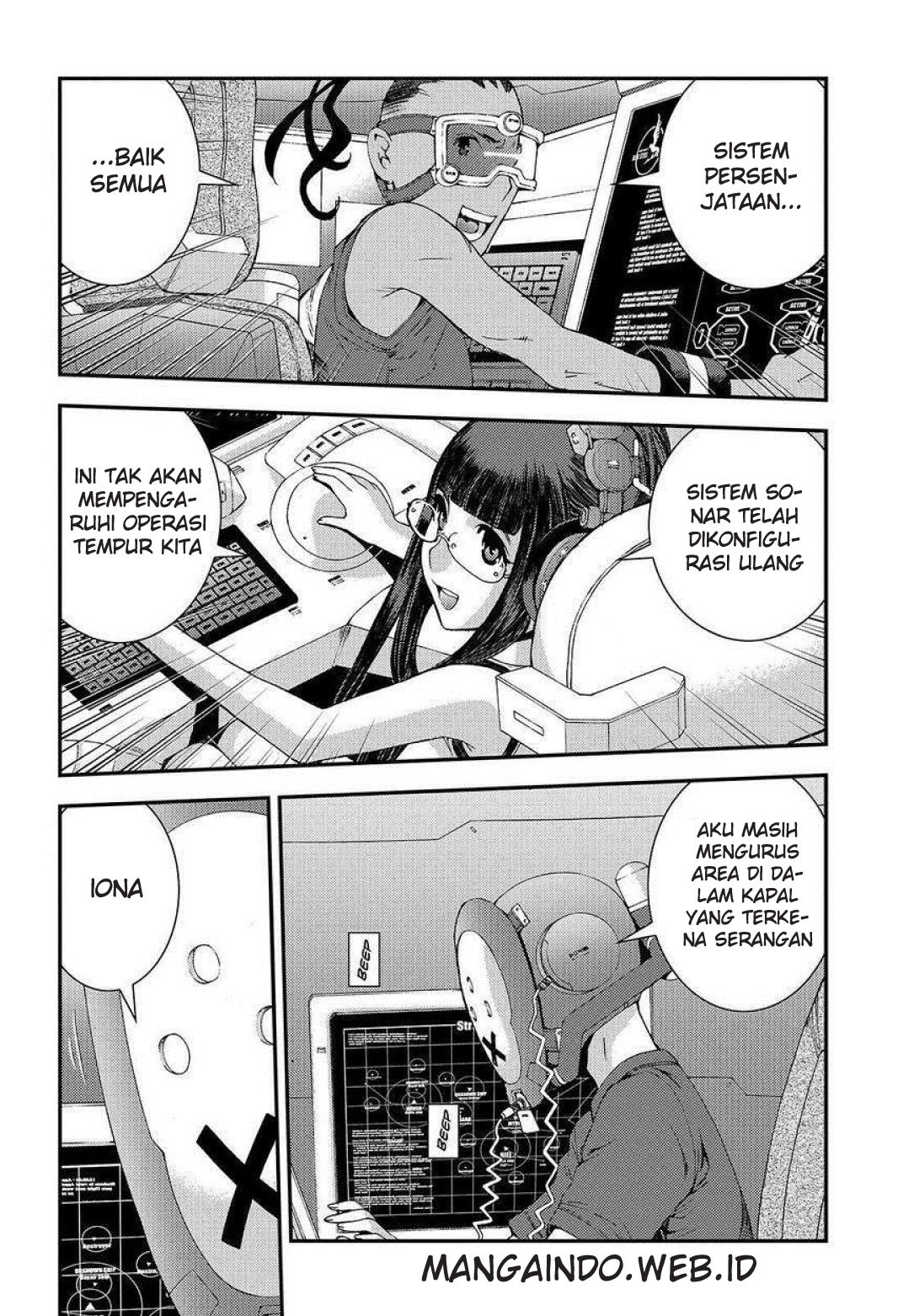 Aoki Hagane No Arpeggio Bab 61 halaman 14