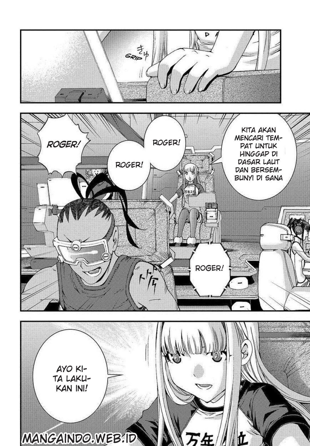 Aoki Hagane No Arpeggio Bab 61 halaman 18