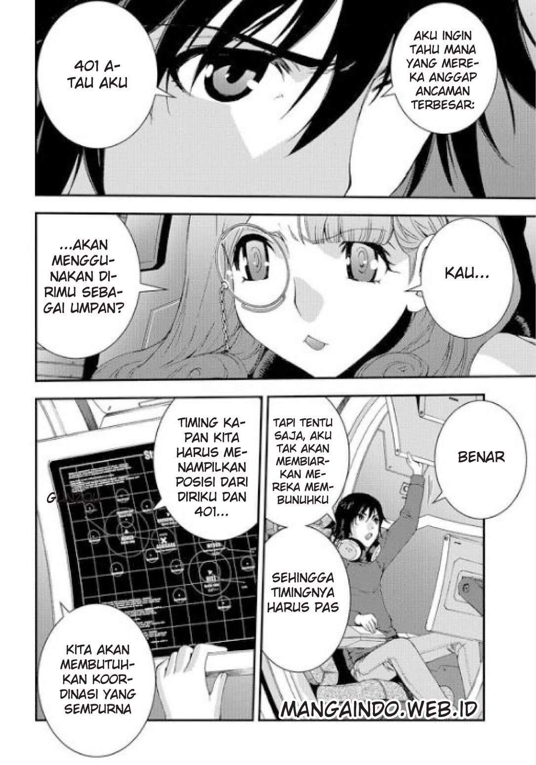 Aoki Hagane No Arpeggio Bab 62 halaman 4
