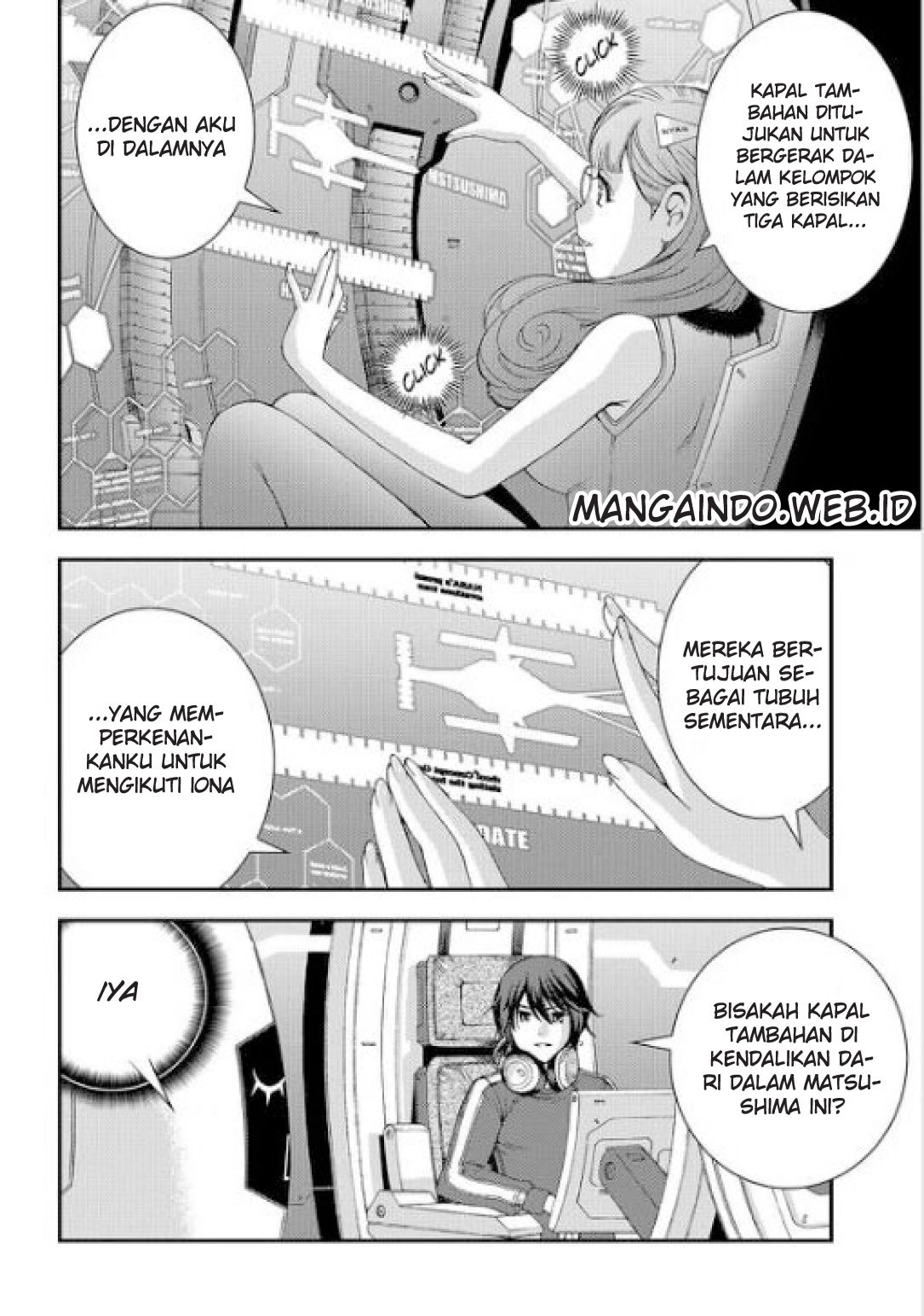 Aoki Hagane No Arpeggio Bab 62 halaman 8