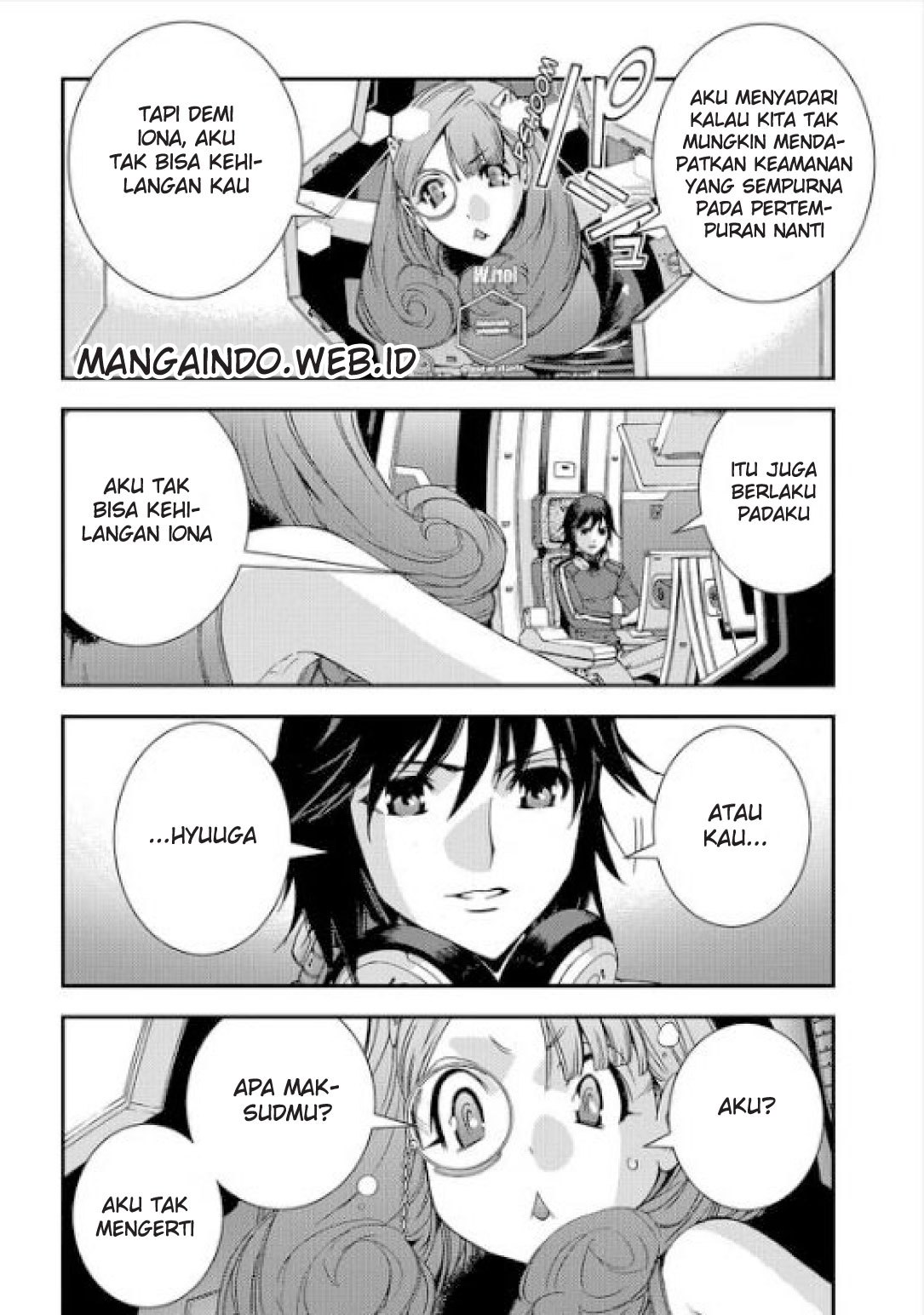 Aoki Hagane No Arpeggio Bab 62 halaman 12