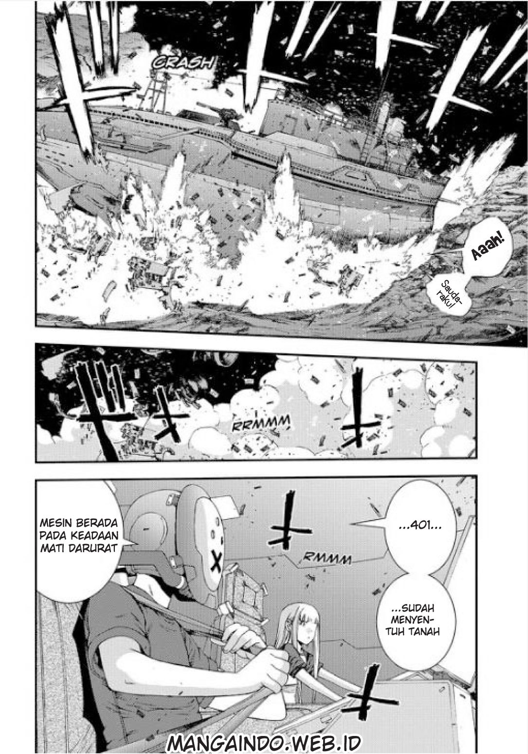 Aoki Hagane No Arpeggio Bab 62 halaman 24