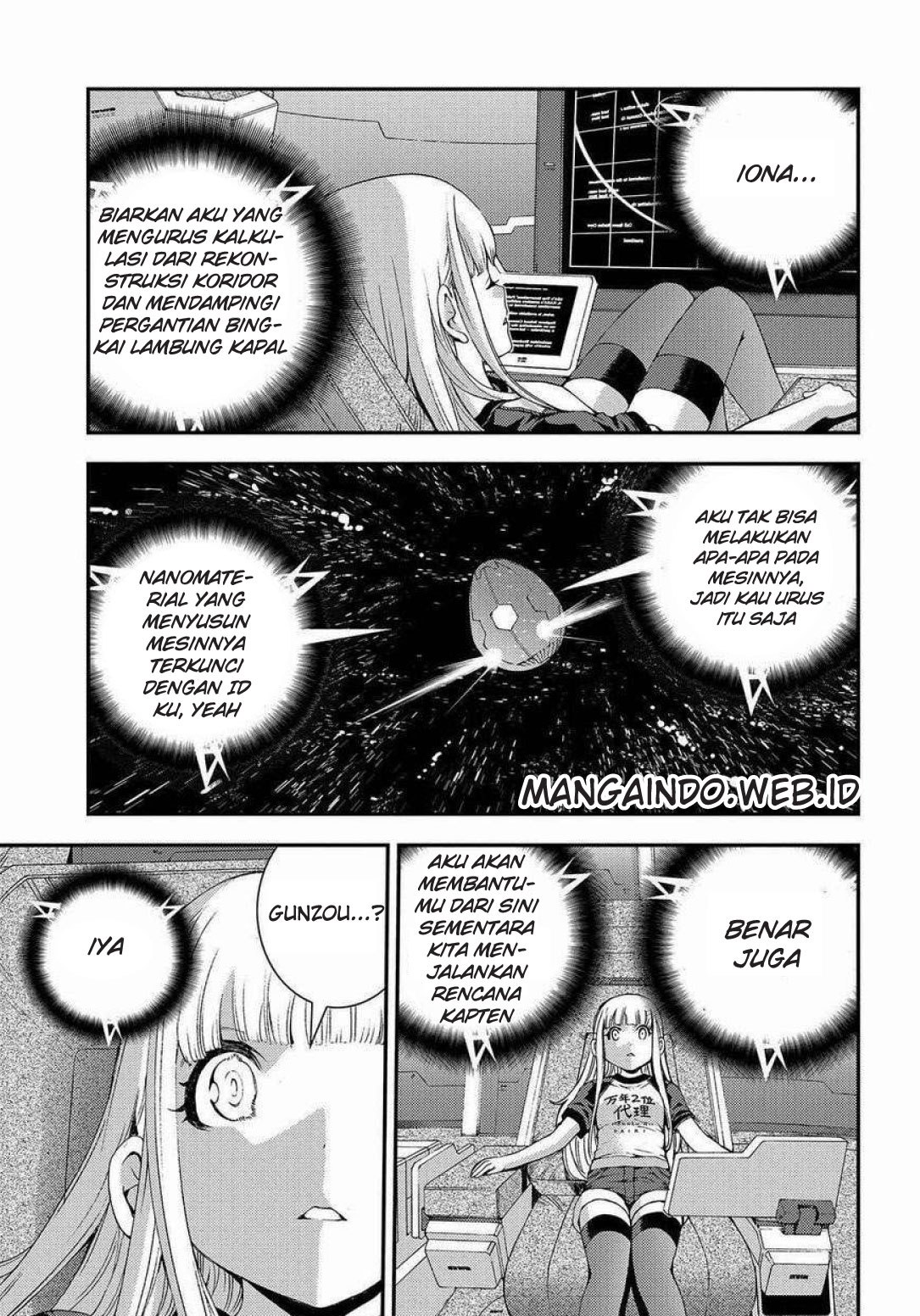 Aoki Hagane No Arpeggio Bab 63 halaman 6