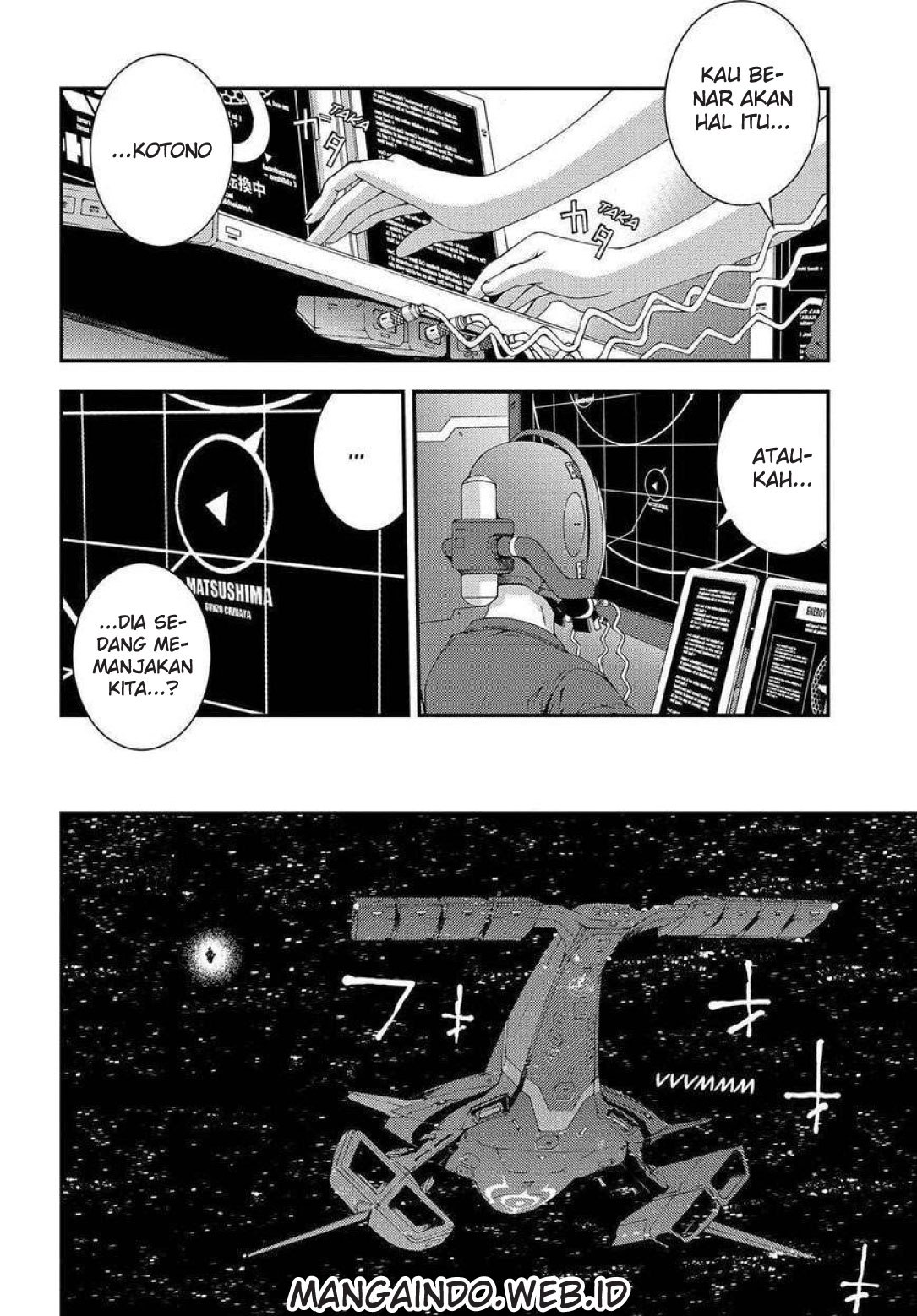 Aoki Hagane No Arpeggio Bab 63 halaman 9