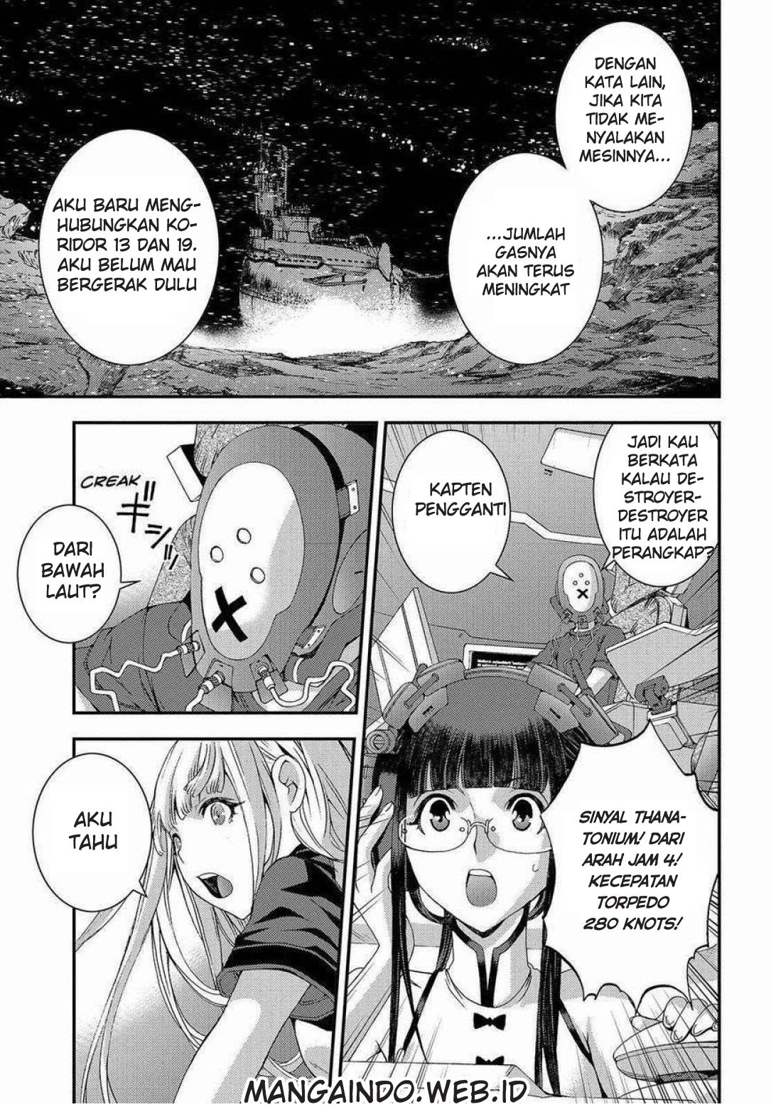 Aoki Hagane No Arpeggio Bab 63 halaman 13