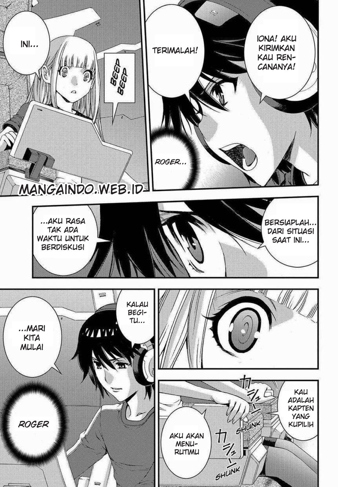 Aoki Hagane No Arpeggio Bab 63 halaman 17