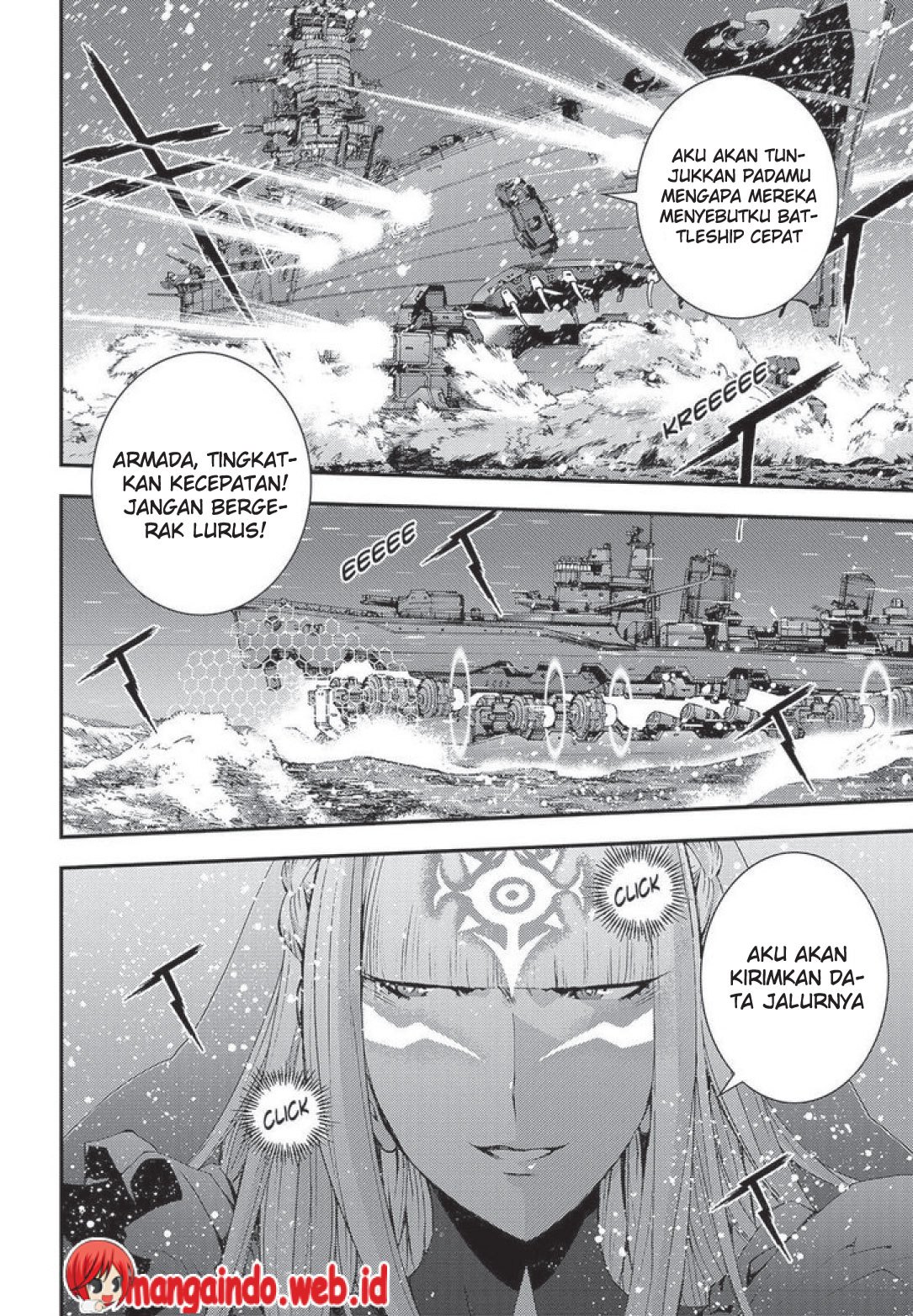 Aoki Hagane No Arpeggio chapter 71 halaman 2