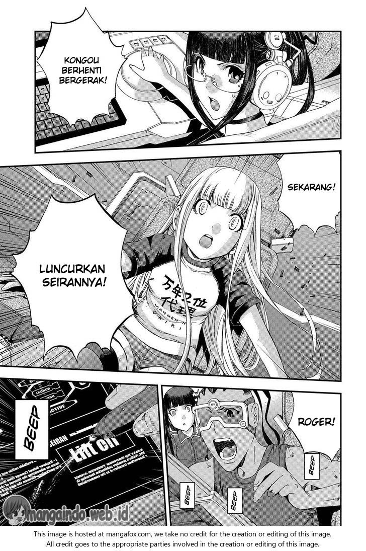 Aoki Hagane No Arpeggio Bab 72 halaman 17