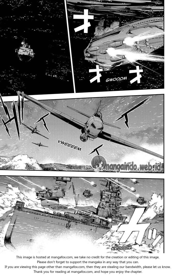 Aoki Hagane No Arpeggio Bab 72 halaman 19
