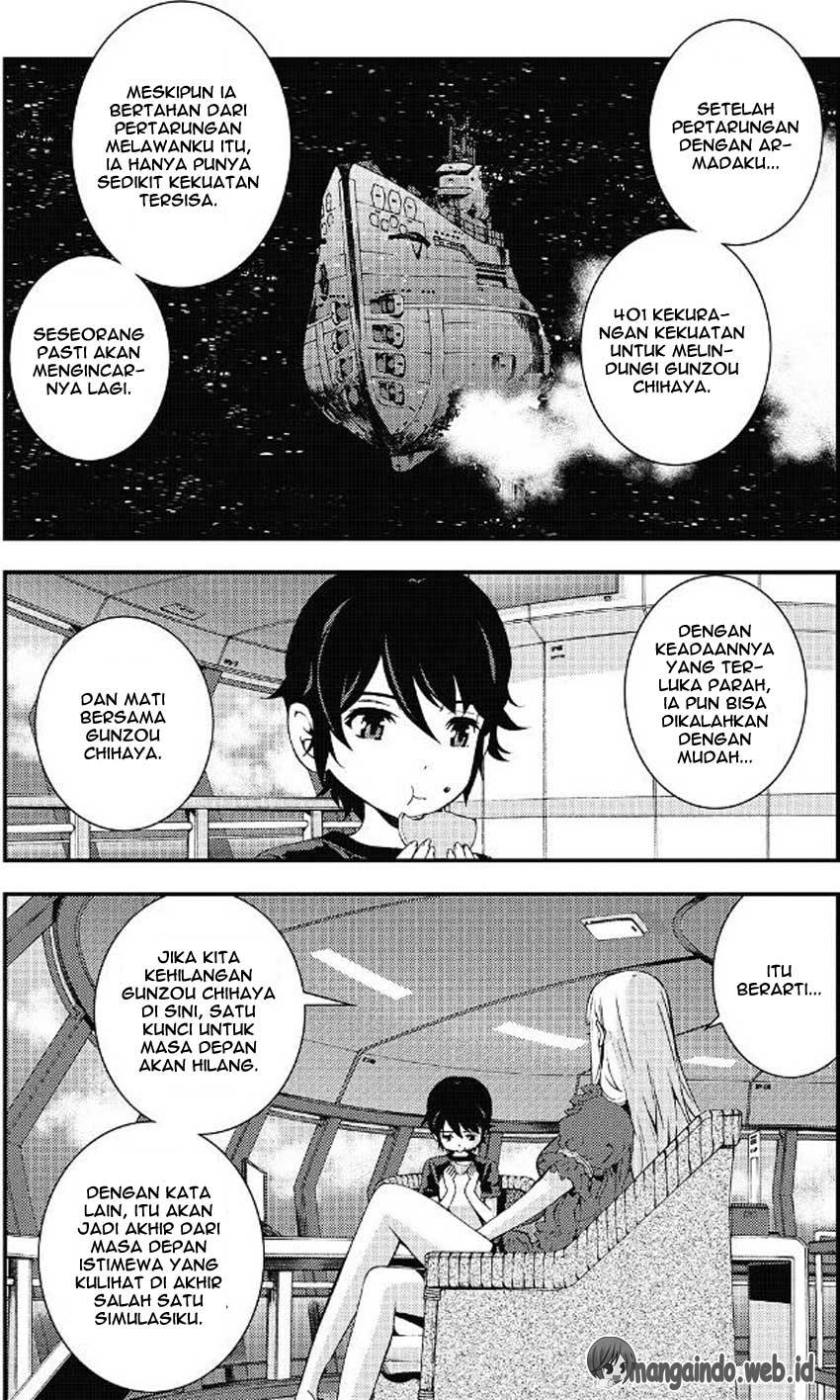 Aoki Hagane No Arpeggio Bab 90 halaman 9