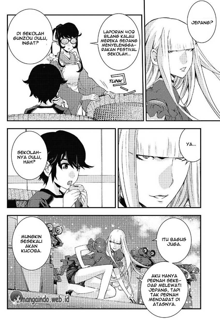 Aoki Hagane No Arpeggio Bab 90 halaman 16