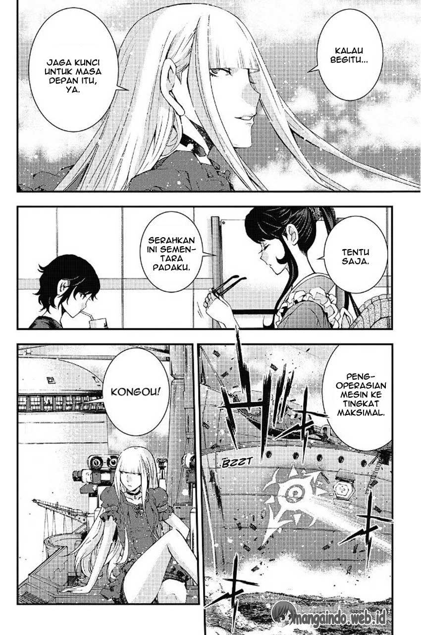 Aoki Hagane No Arpeggio Bab 90 halaman 17