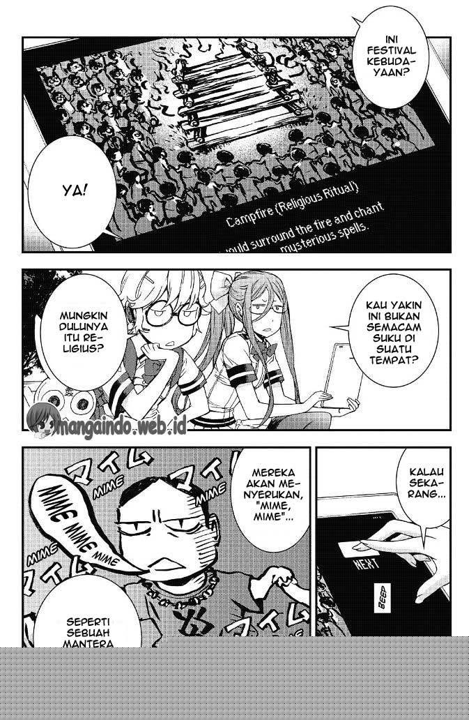 Aoki Hagane No Arpeggio Bab 91 halaman 28
