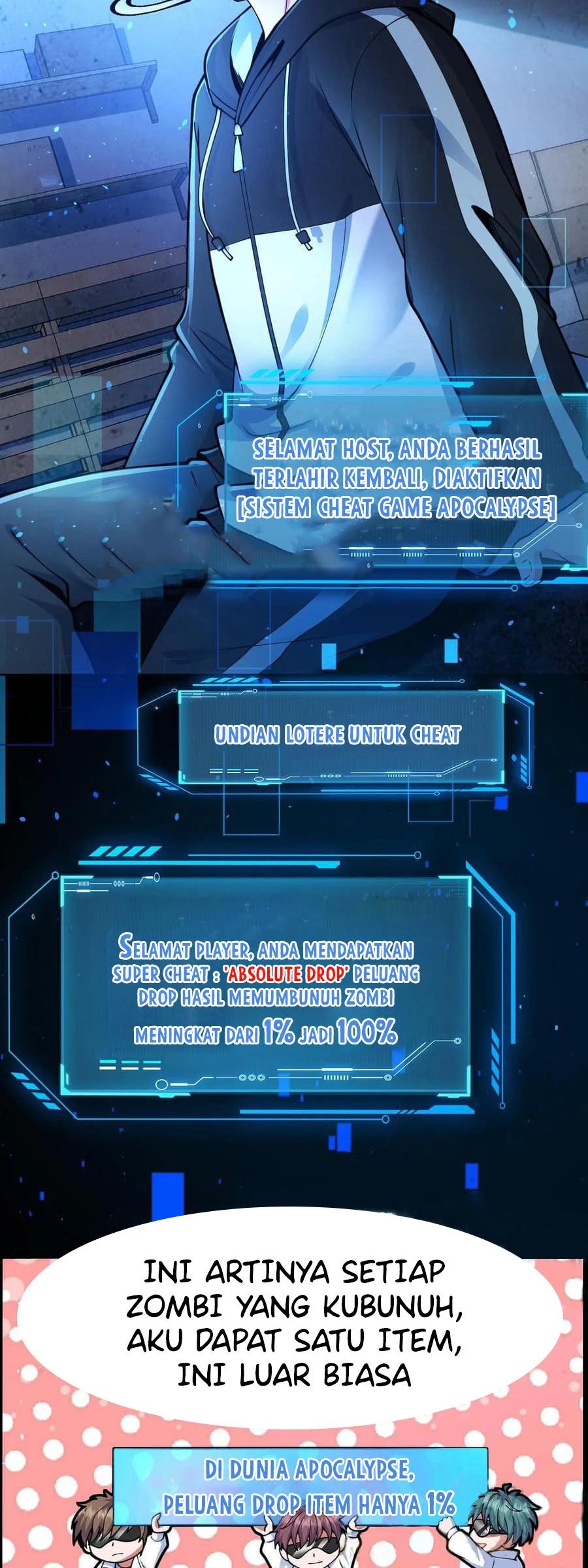 Apocalypse 100% Drop Rate Bab 00.1 halaman 11