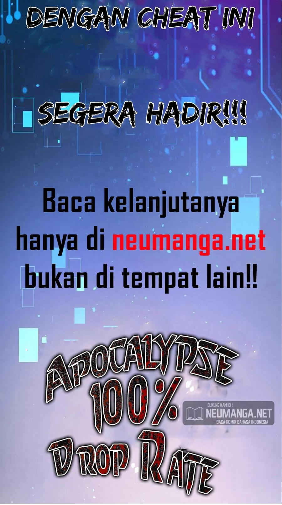 Apocalypse 100% Drop Rate Bab 00.1 halaman 13