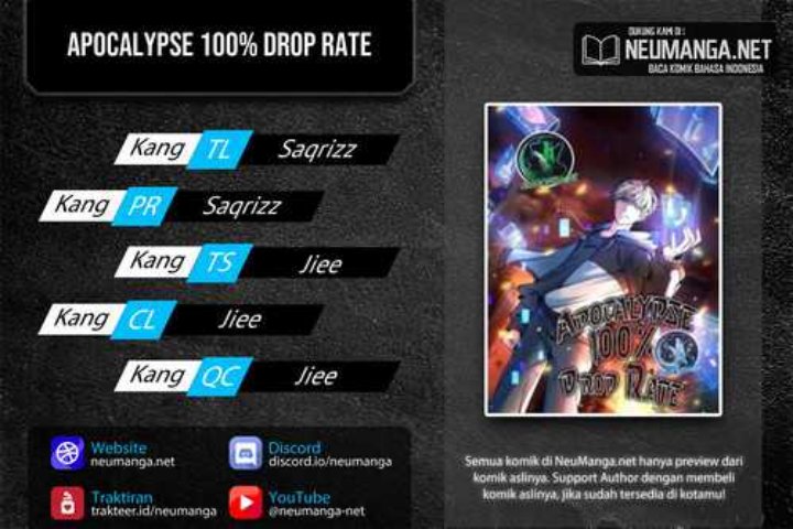 Apocalypse 100% Drop Rate chapter 26 halaman 1