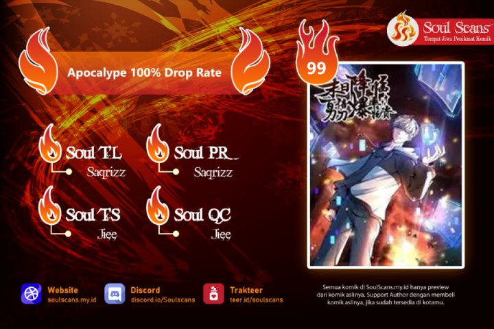 Apocalypse 100% Drop Rate Bab 32 halaman 1