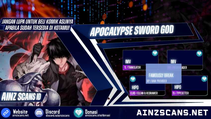 Apocalypse Sword God chapter 02 halaman 1