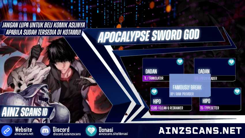 Apocalypse Sword God Bab 08 halaman 1