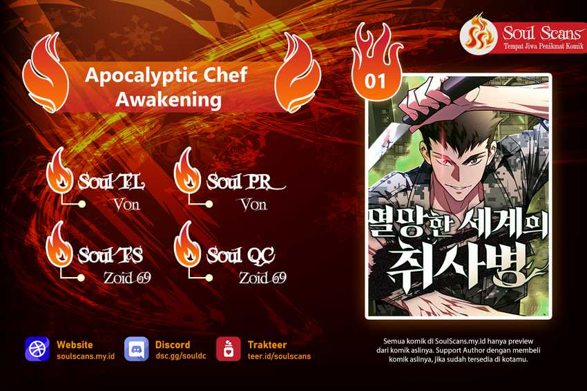 Apocalyptic Chef Awakening Bab 02 halaman 1
