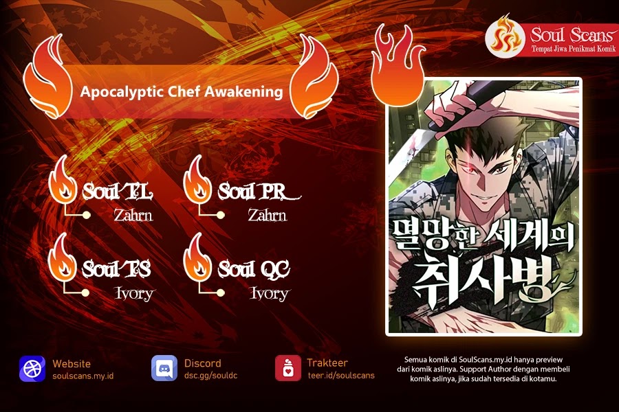 Apocalyptic Chef Awakening chapter 25 halaman 1