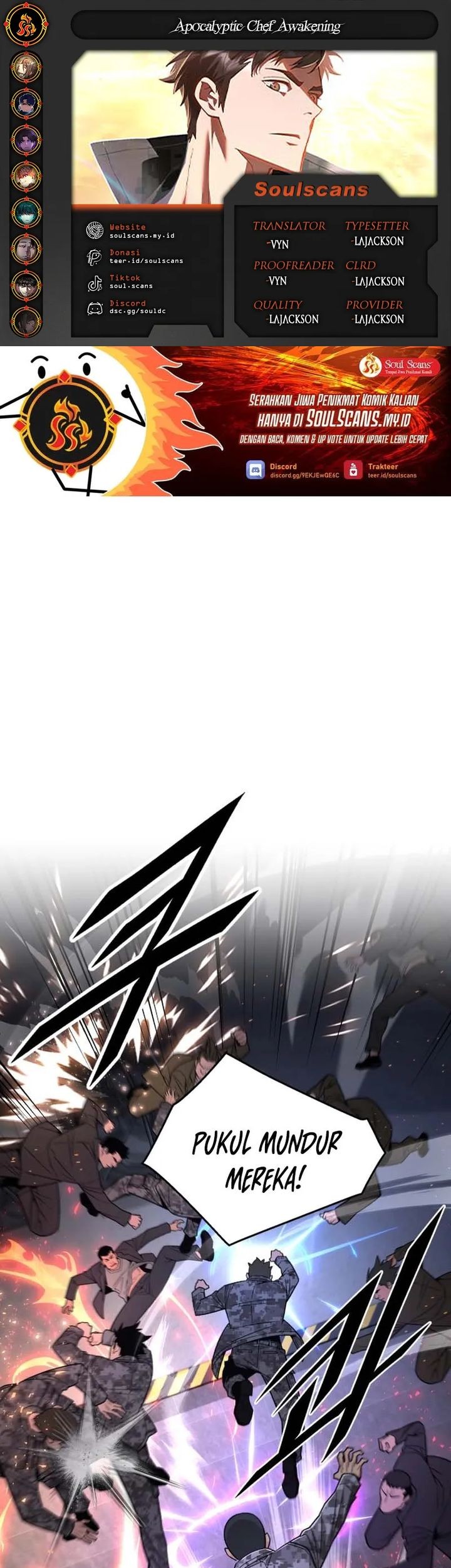 Apocalyptic Chef Awakening chapter 86 halaman 1