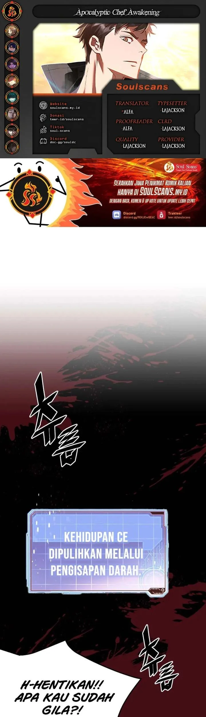 Apocalyptic Chef Awakening chapter 91 halaman 1