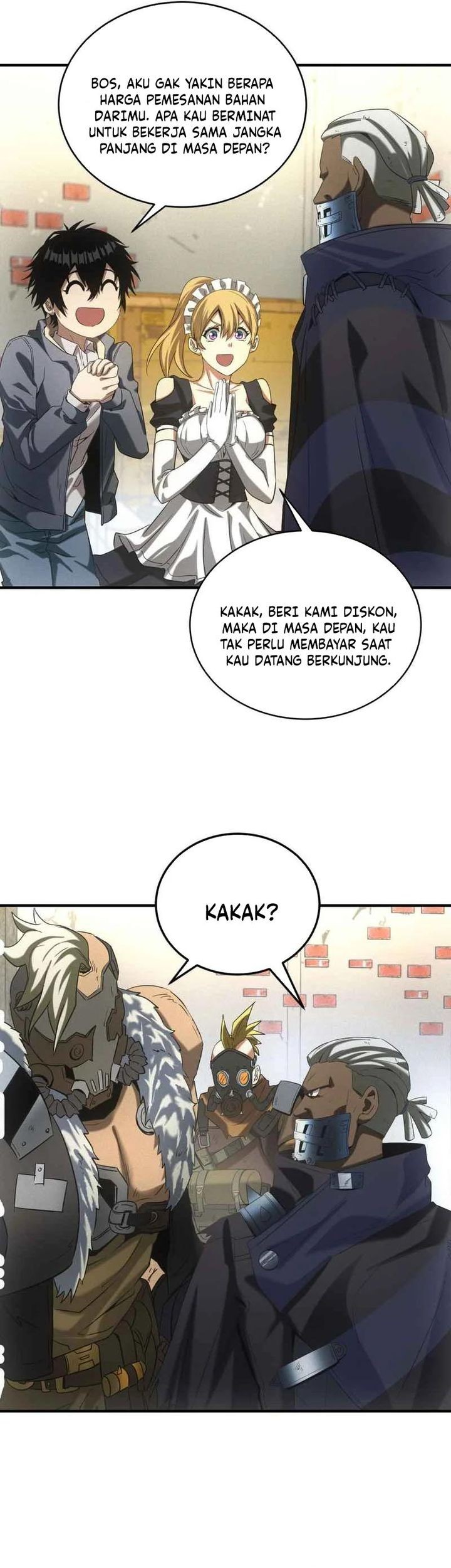 Apocalyptic Food stall chapter 10 halaman 21