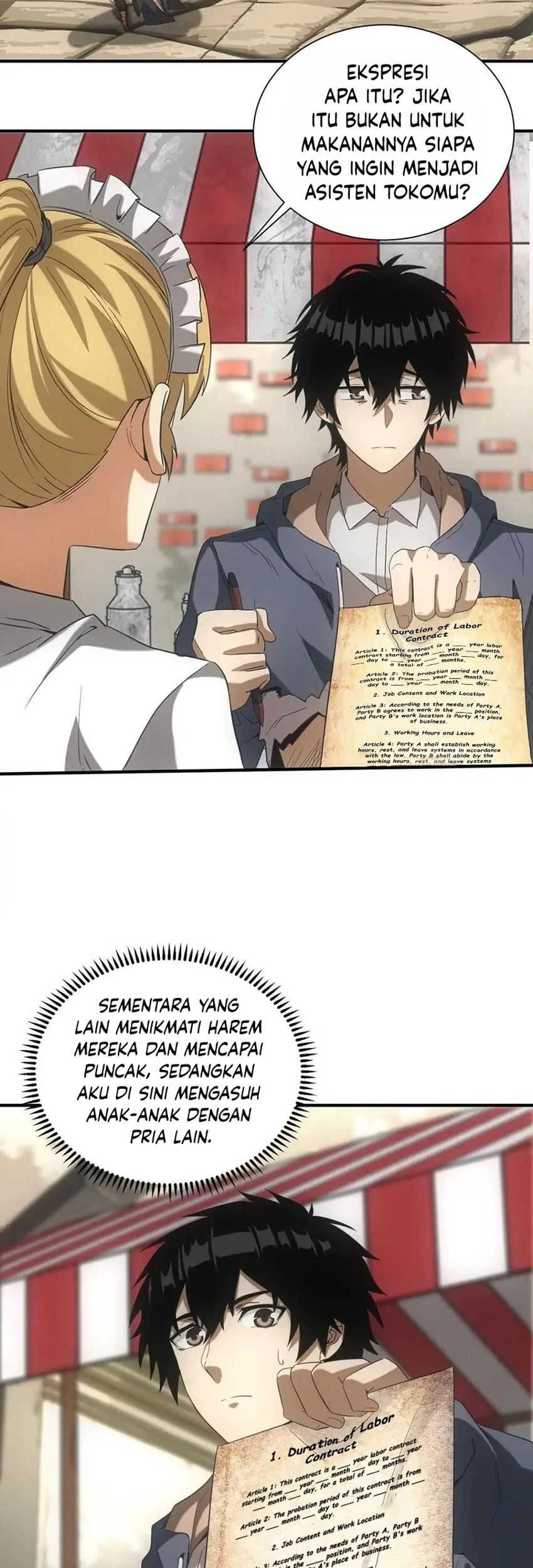 Apocalyptic Food stall chapter 19 halaman 12
