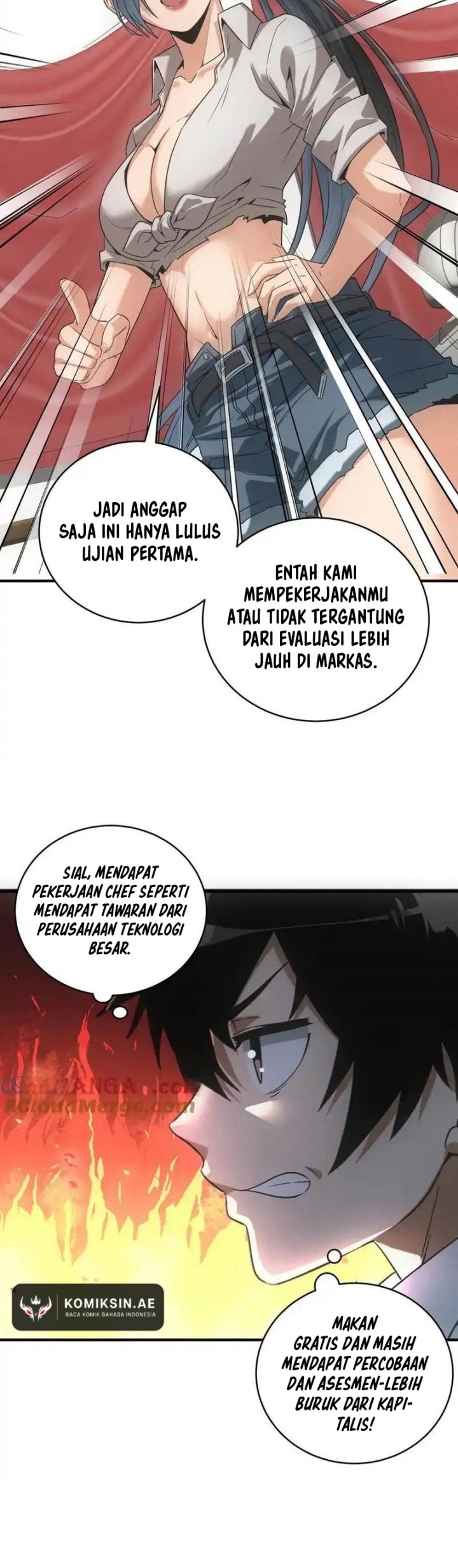 Apocalyptic Food stall chapter 32 halaman 21